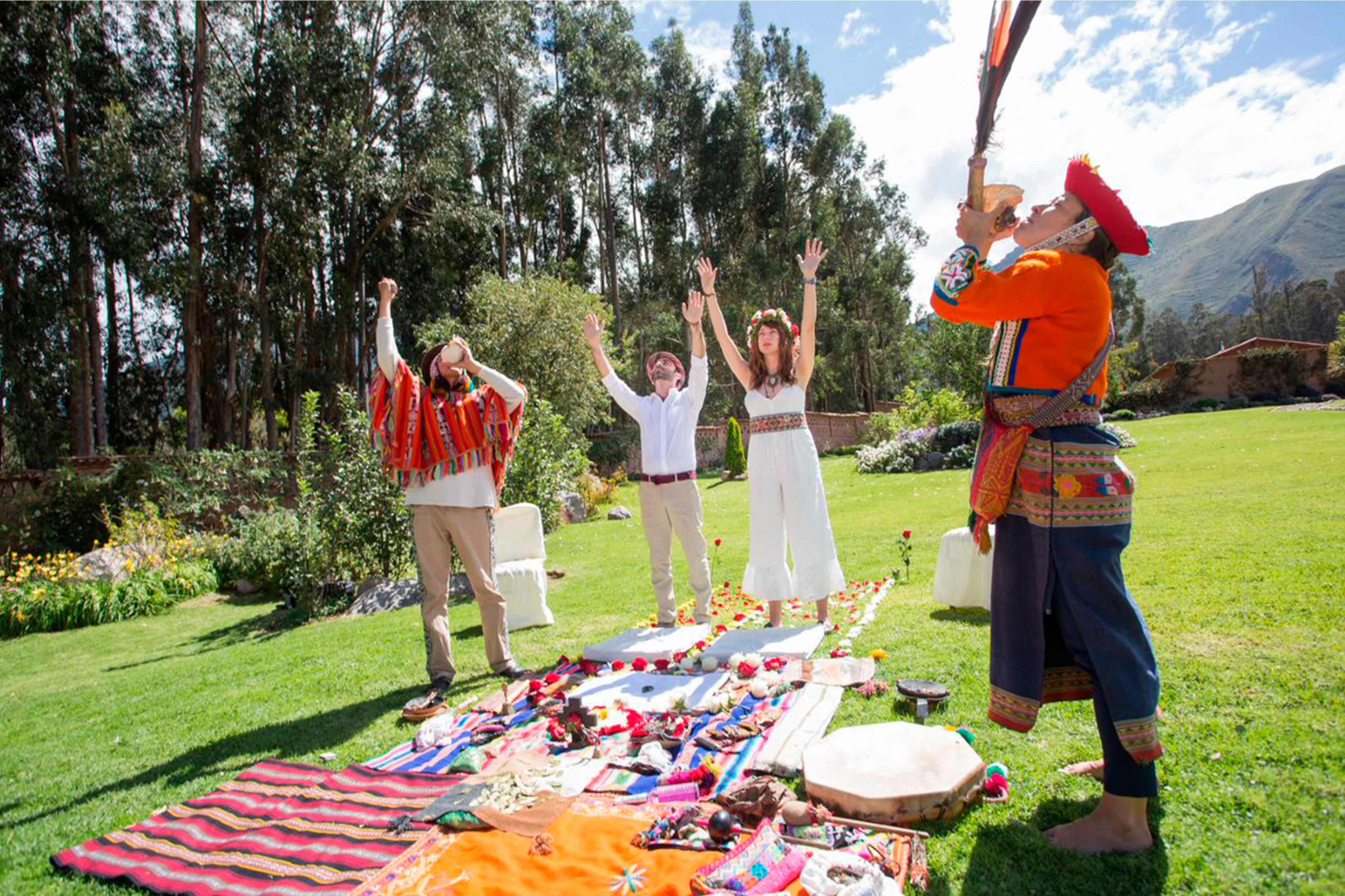 Andean Ceremony decoration