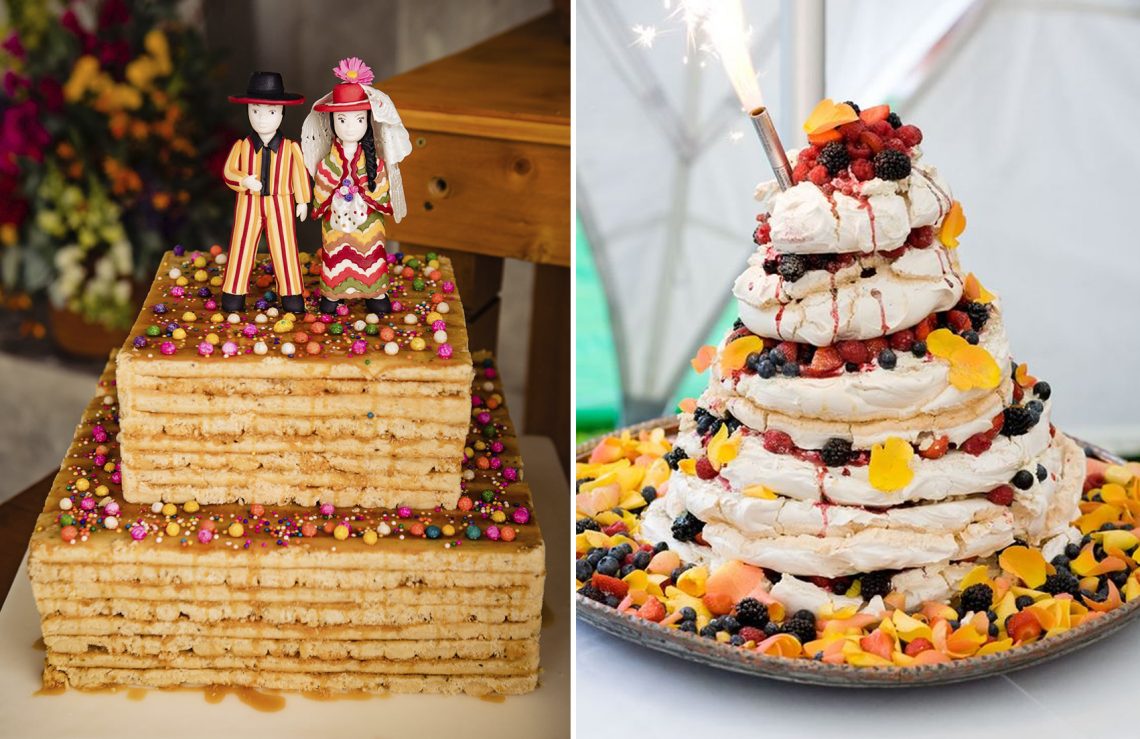 Turron wedding cake