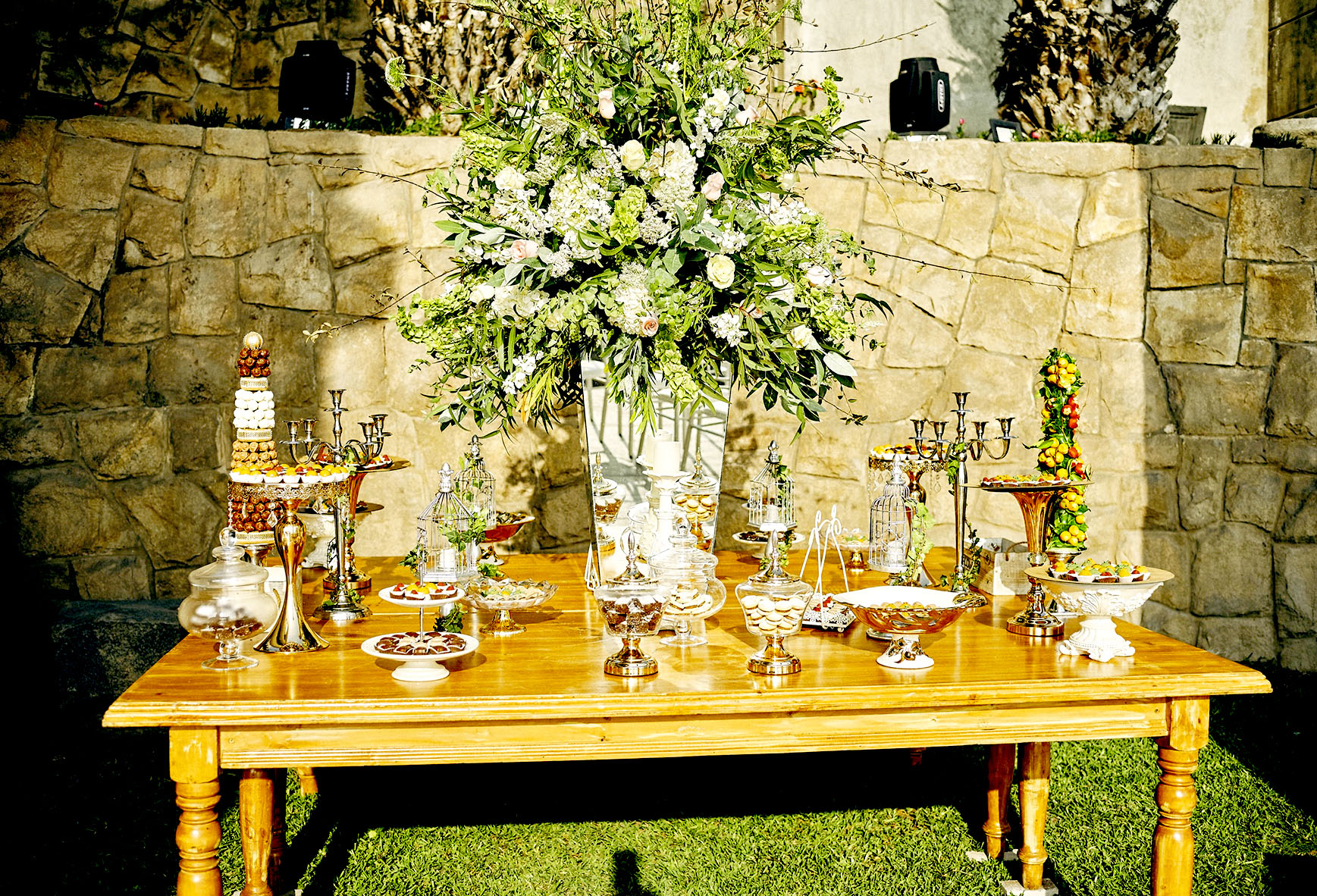 sweet table wedding